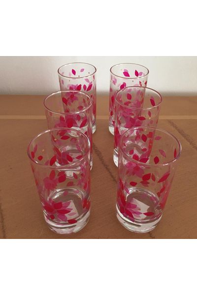 LAV 6 Pack Island Coffee Side Water Glass 150Cc