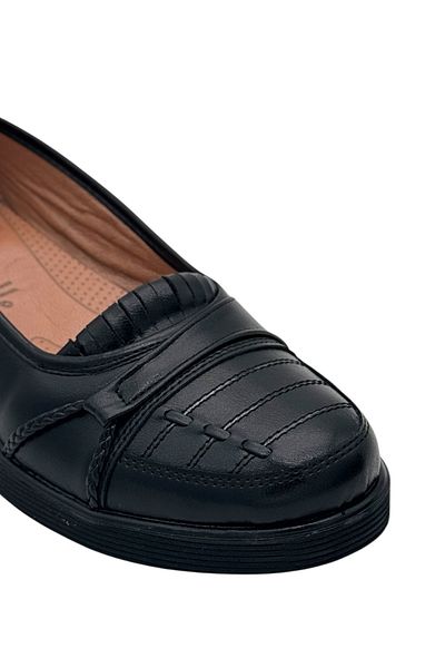 Y&D Shoes Pantofi pentru mamă de mărime mare - Real Denim Comfort Heel Spur Utilizare zilnică