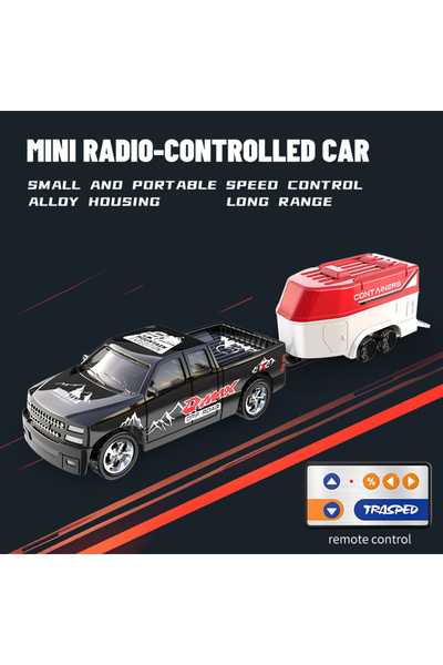 Choice سيارة C-5501B الجديدة ذات التحكم عن بعد MINI Alloy 1/64 سهلة الحمل ووق...