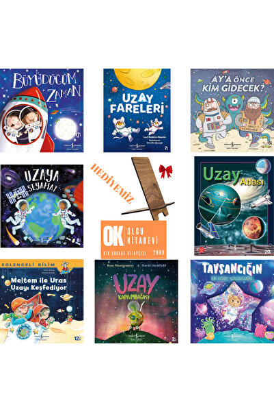 TÜRKİYE İŞ BANKASI KÜLTÜR YAYINLARI Uzay Fareleri - Uzaya Seyahat - Uzay Kapl...
