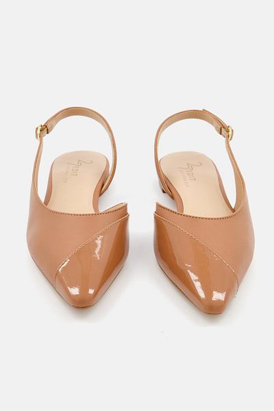 Naturalizer Women Medium Makenna Adjustable Buckle Mules, Brown