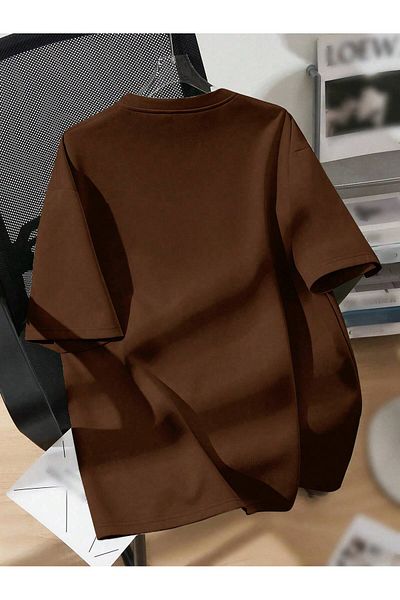 EVIus Μπλουζάκι με στάμπα με λαιμόκοψη Oversize New York USA