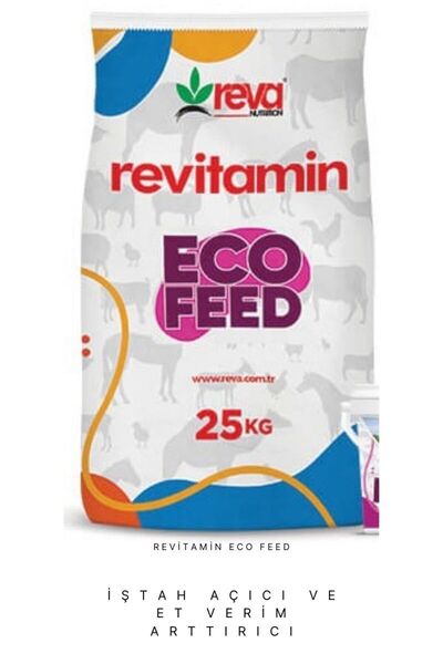 REVA Revitamin Eco Feed Büyük ve Küçükbaş Vitamin Mineral Premiksi 25 KG Kraft