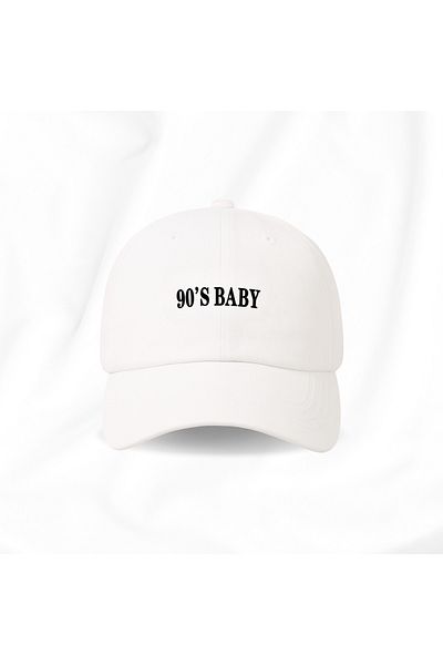 Touz Moda Washable Vintage 90's Baby Printed Unisex Hat