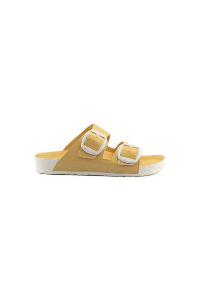 Roy Jones PastelSteps Two Buckle Comfortable Spring-Summer Ergonomic Women's Slippers