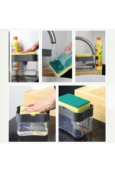 sevgiliatolyemm mutluluk getirmesi dileğiyle Liquid Soap Dispenser with Pump and Chamber