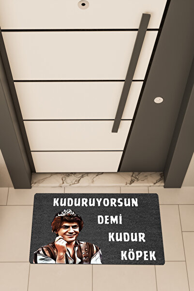 Dormot Home Imprimare digitală de înaltă calitate, negru, covoraș pentru ușă ...