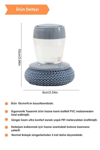 sevgiliatolyemm mutluluk getirmesi dileğiyle Detergent Tank Dishwasher Wire I Kitchen Bathroom Sink Cleaning Wire