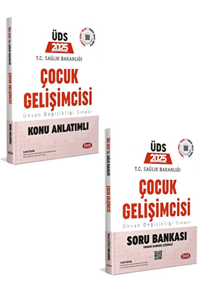 Data Yayınları Data T.C. Sağlık Bakanlığı ÜDS Çocuk Gelişimcisi Konu + Soru