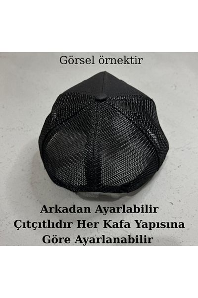 ZERAMİNE Animal Figured Hat Unisex Adjustable Back Faux Leather Hat