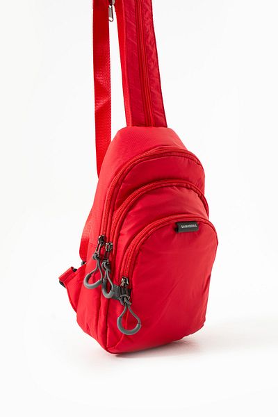 Çanta Sepetim Parachute Fabric Waterproof Body Bag with Crossbody and Back Strap