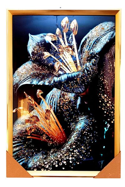 essentialneedsforall STONED ACRYLIC 3D FLOWER FRAME