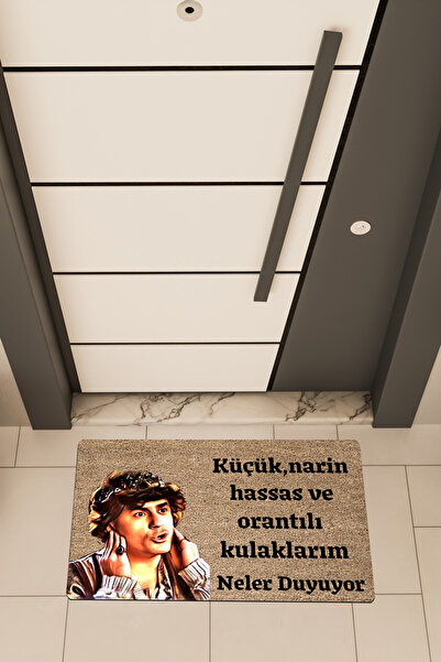 Dormot Home Imprimare digitală de înaltă calitate, urechi mele maro, delicate...