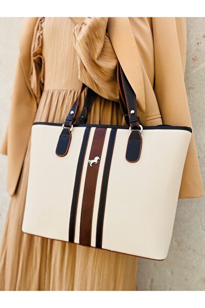 H&D COLLECTİON Miami Polo Clup Large Size Handbag