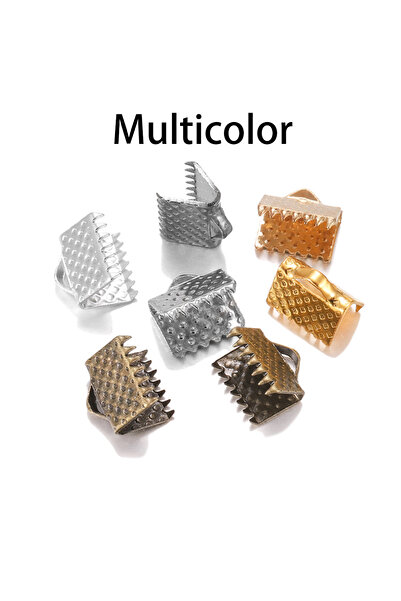 Choice 8 مم × 50 قطعة متعددة الألوان 50 قطعة/مجموعة مشابك كوف وأغطية نهايات ا...