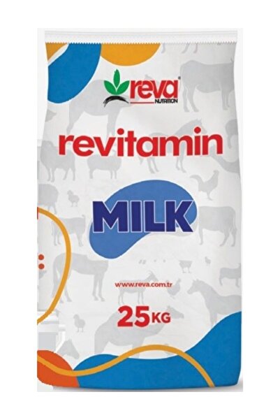 REVA Revitamin Milk Süt Verim Artırıcı Hayvan Yem Katkısı 25KG KRAFT