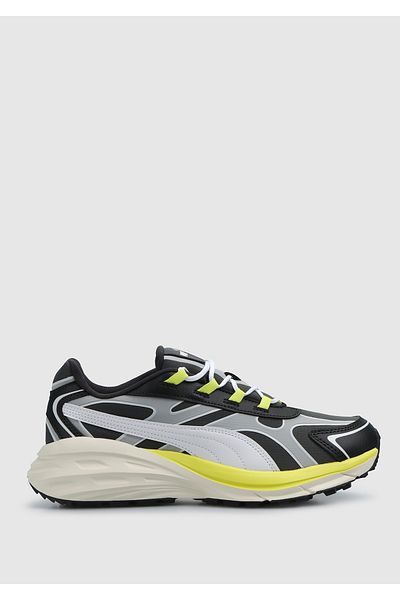 Puma Puma Hypnotic Ls - Απρόσκοπτη σκιά γκρι, δροσερό ανοιχτό γκρι και λευκά αθλητικά παπούτσια Lime Sheen