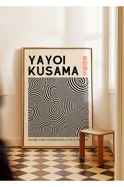 ARTHOUSECOLLECTIVE Poster Yayoi Kusame - Japanska umetnička dela - Neuramljen...