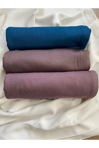 Organic Scarfs Combed Shawl 3 Pcs
