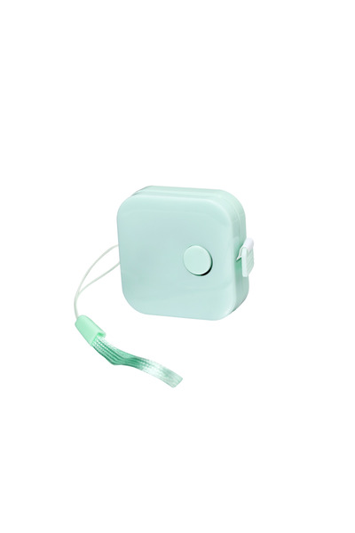 Choice1 مسطرة بلاستيكية صغيرة مربعة خضراء مقاس 150 سم/60 بوصة، شريط قياس دقيق لأدوات صنع المجوهرات بنفسك