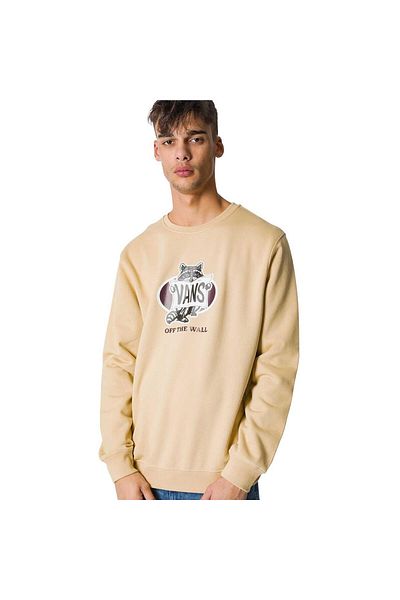 Vans Φούτερ Racks Crew Beige