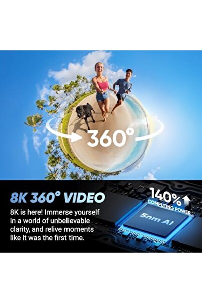 Insta360 X4 Get-Set Bundle - 8K Waterproof 360 Action Camera, 4K Wide-Angle Video, Invisible Selfie