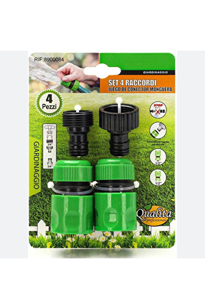 BGA 4-dijelni priključak za vrtno crevo 1/2" + 2