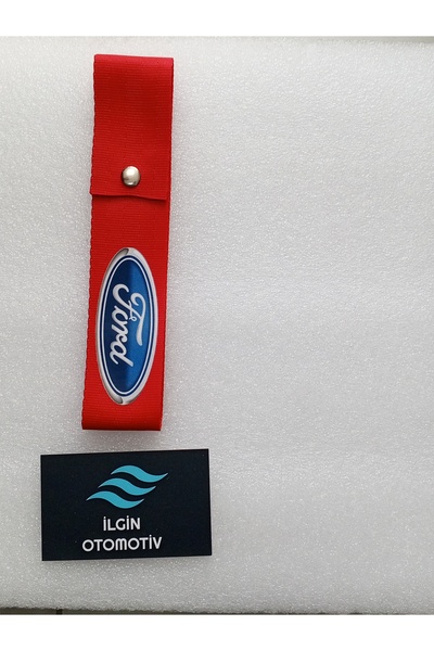 İLGİNOTOMOTİV Ford Uyumlu Kırmızı Renk Yüksek Kalite Tampon Dili & Çeki İpi