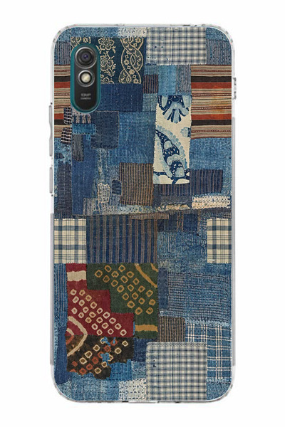 moonset Xiaomi Redmi 9A Uyumlu Vintage Tasarımlı Baskılı Şeffaf Telefon Kılıfı