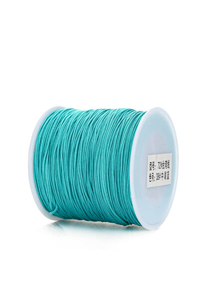 Choice 0.8 مم × 100 متر أزرق بحيرة 100 متر/لفة 0.8 مم 28 لونًا من خيوط النايل...