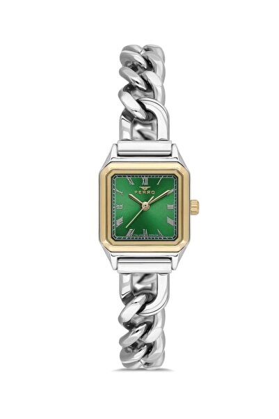 FERRO Sarı ve Gümüş Çelik Kordon Kadın Kol Saati FL40132A-D6