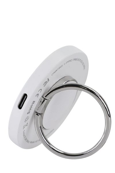 Jeebel | 3-in-1 Magnetic Wireless Charger 18W | USB-C | MagSafe-Compatible | Foldable Stand | White