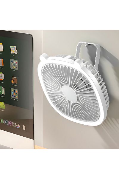 Others "Mini Portable Handheld Fan, USB Rechargeable Desk Fan with 3 Speeds, 400mAh Battery, Quiet Cooling