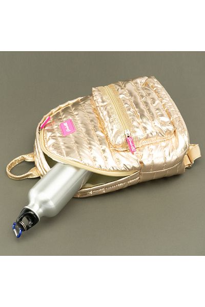 Girabrilla Παιδικό σακίδιο πλάτης Puffer Metallic