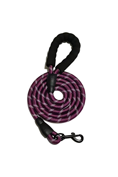 Choice XXXL PURPLE 3M Dog Leash , Reflective Long Dog Rope Leash with Soft Pa...