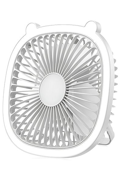 Others "Mini Portable Handheld Fan, USB Rechargeable Desk Fan with 3 Speeds, 400mAh Battery, Quiet Cooling