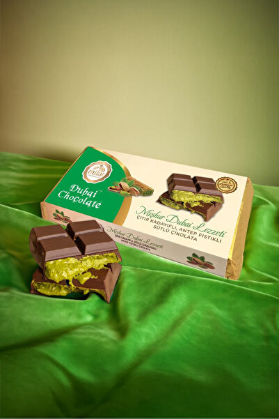 Milat El Yapımı Antep Fıstıklı Dubai Çikolatası 185gr