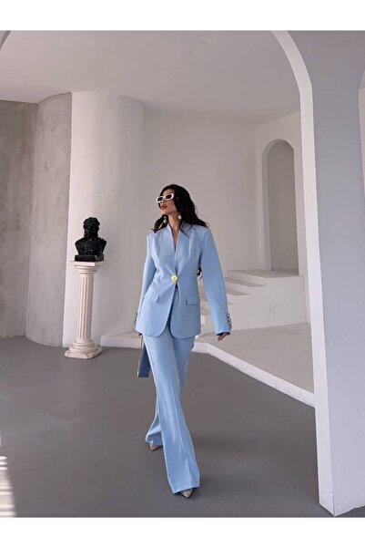 BARG FASHION Kadın Tek Düğmeli Takım Elbise