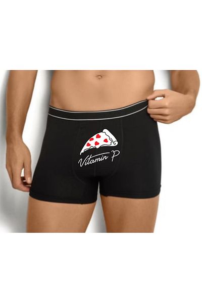 baskideyinceakla Vitamin P Printed Espirili Valentine Gift Boxer