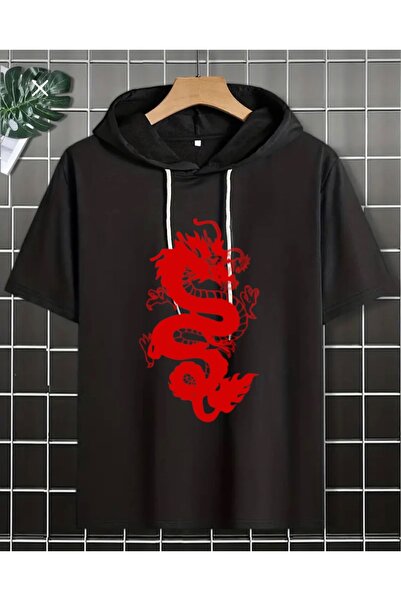 İmpavido Tricoul nostru oversize este imprimat Dragos