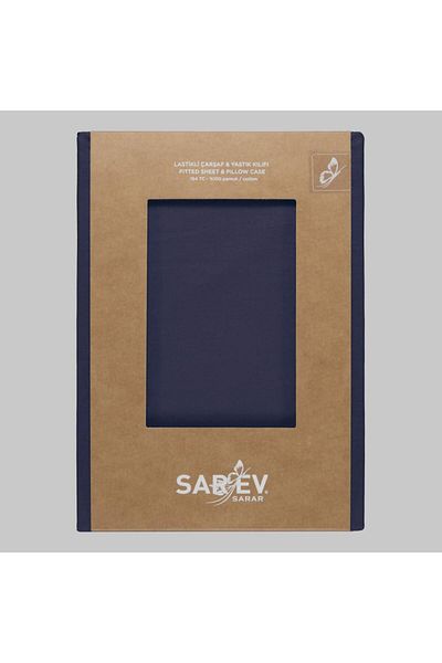 Sarev New S Slow City 140X200 Fitted Sheet, Turkish Marke