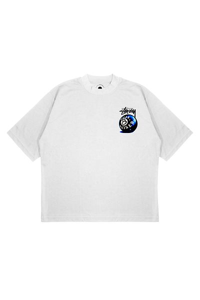 PURE EFFECT Μπλουζάκι Unisex ΜΠΛΕ ΜΠΙΛΑΡΝΤΟ ΜΠΑΛΑ με στάμπα σε κουτί με χοντρό ύφασμα