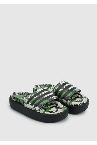 adidas Adılette Platform Green Women's Slippers Jı4754