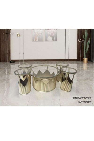 SAHABA M-2040 4-piece table set
