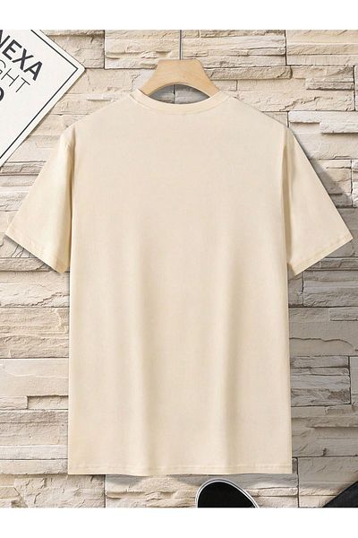 VBSVİBES Tricou - Bej - Supradimensionat