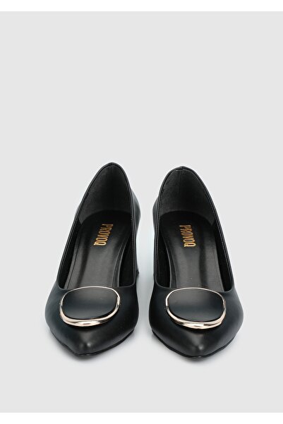 Provoq Siyah Kadın Ayakkabı