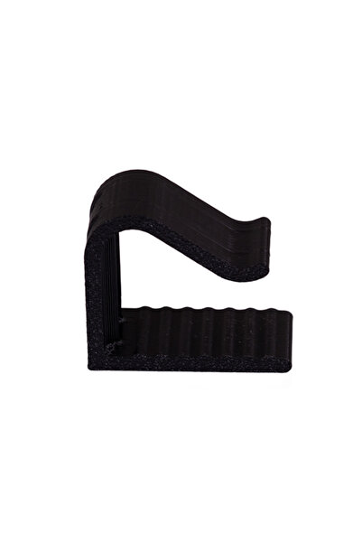 Printology Masa Örtüsü Tutacağı Yaysız Mandal Kayma Önleyici Tutucu Sabitleyici Kıskaç Klips Aparat 4'lü Siyah