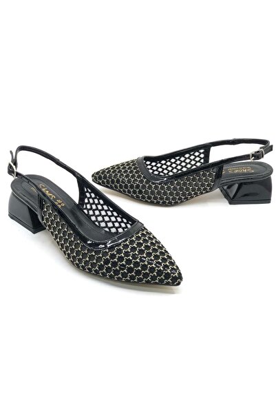 KOCAMANLAR Seribo Čipka Sa kamenim detaljima Ženske cipele sa niskim potpetic...