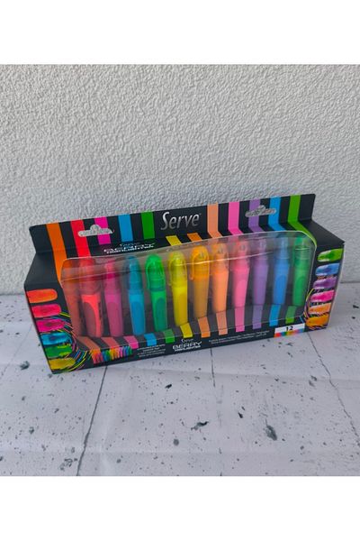 senacacollection Serve Berry Pastel Highlighter Set of 12 Highlighter