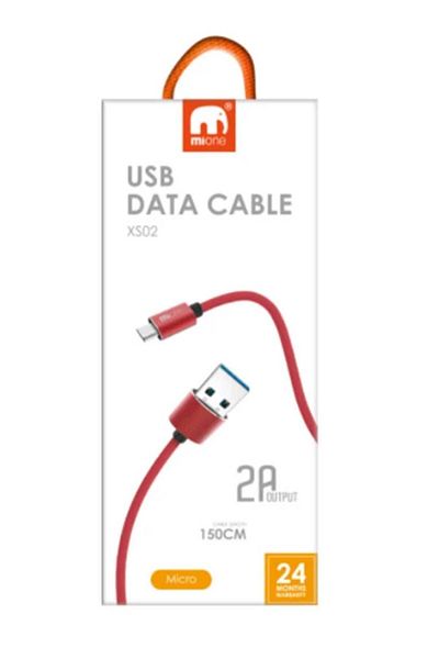 MIONE MICRO USB Fast Charging Cable 2A 1.5 Meters